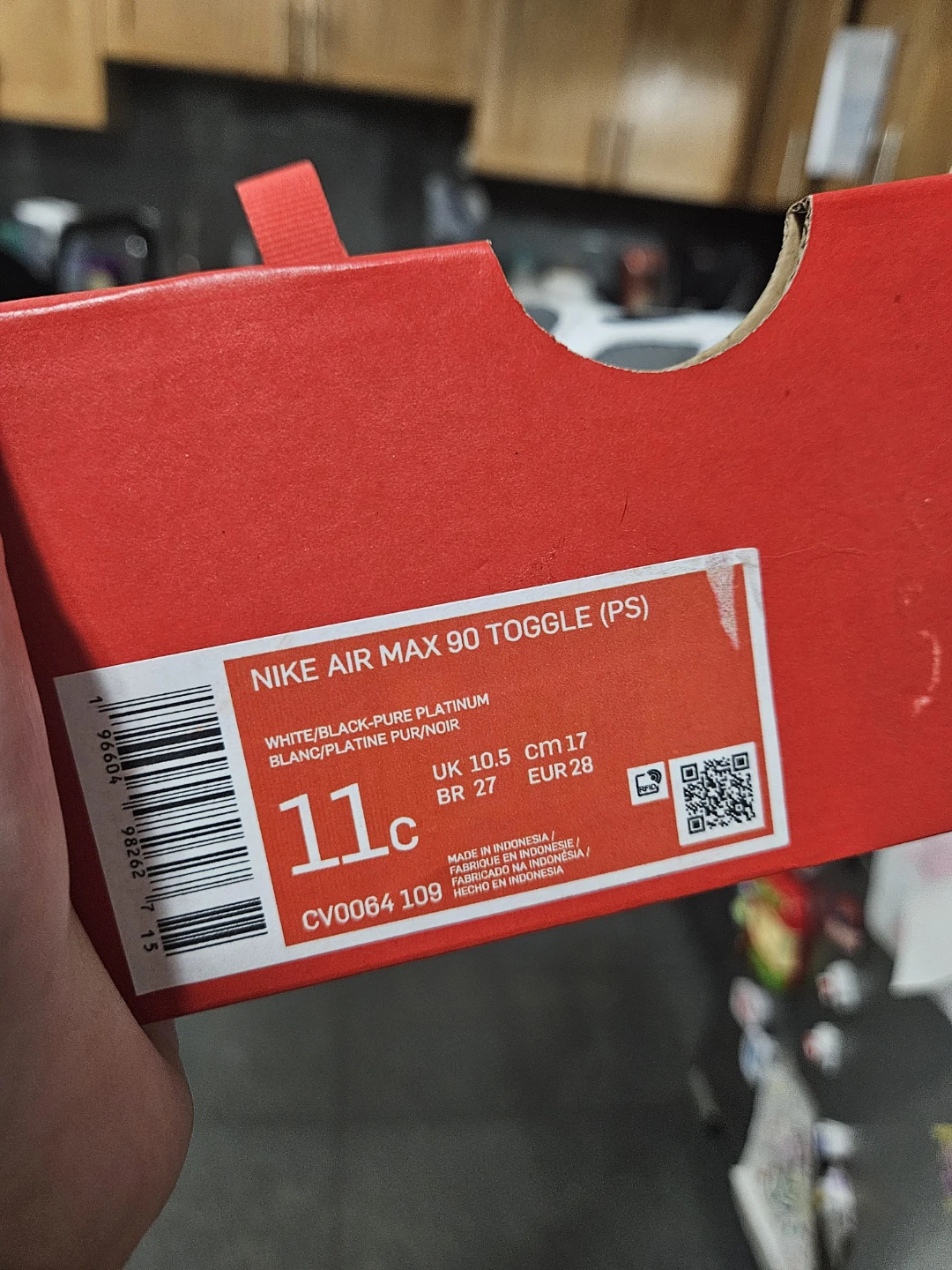 Nike Air Max 90 Toggle Toddler Shoes Size 11c - photo 2
