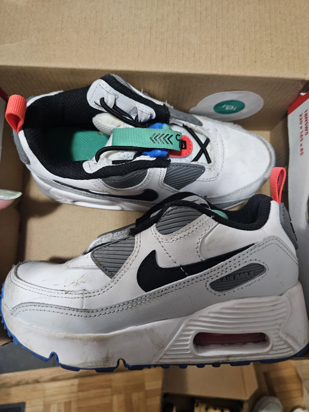 Nike Air Max 90 Toggle Toddler Shoes Size 11c - photo 3