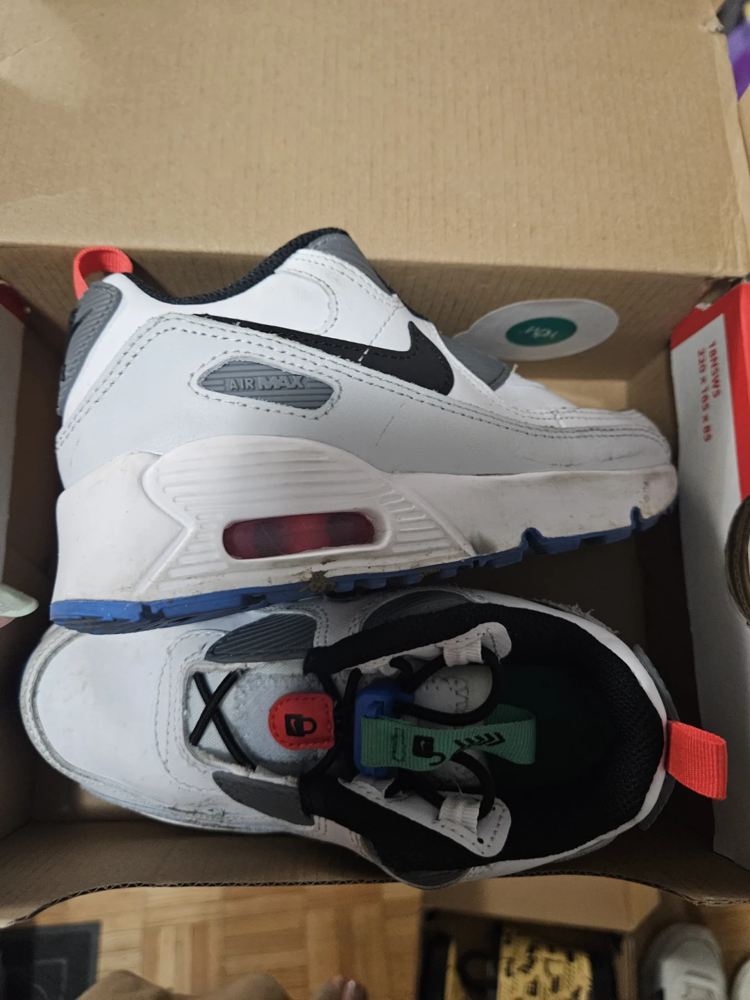 Nike Air Max 90 Toggle Toddler Shoes Size 11c