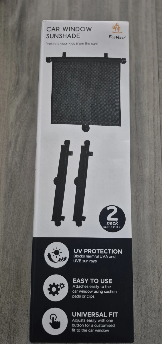 Car Window Sunshade 2-Pack