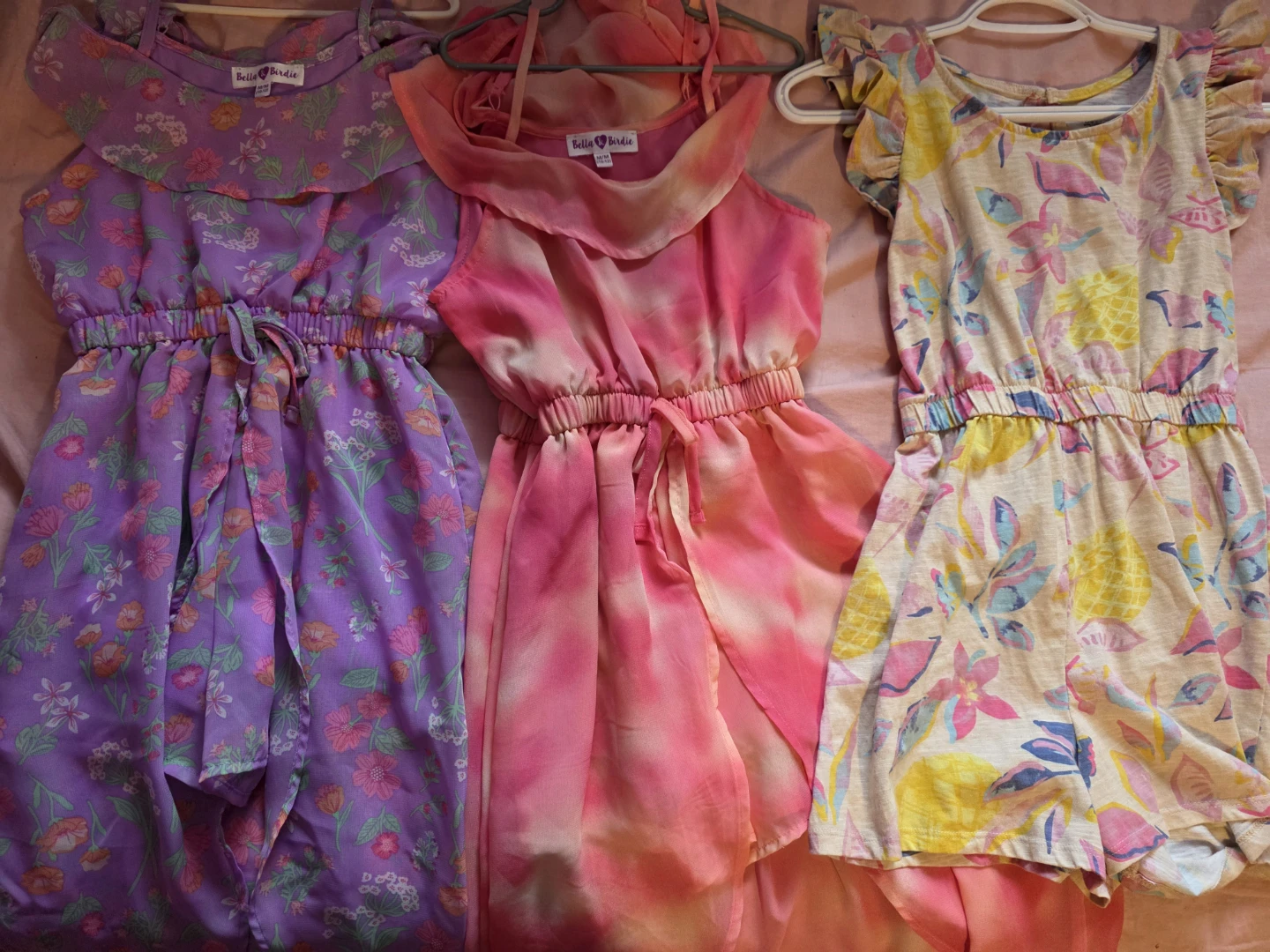 Girls summer lot size youth 9/10