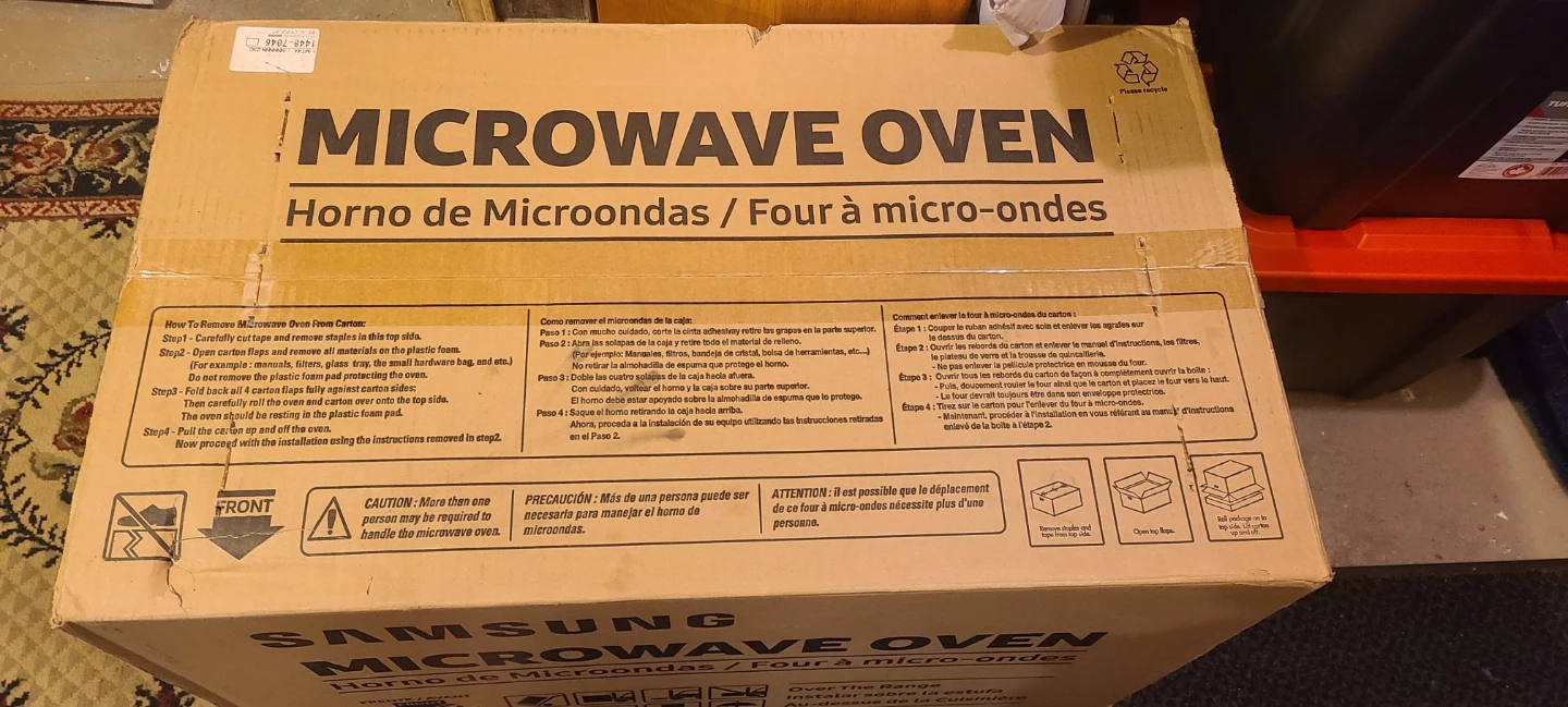 Samsung Over-The-Range Microwave Oven - photo 4