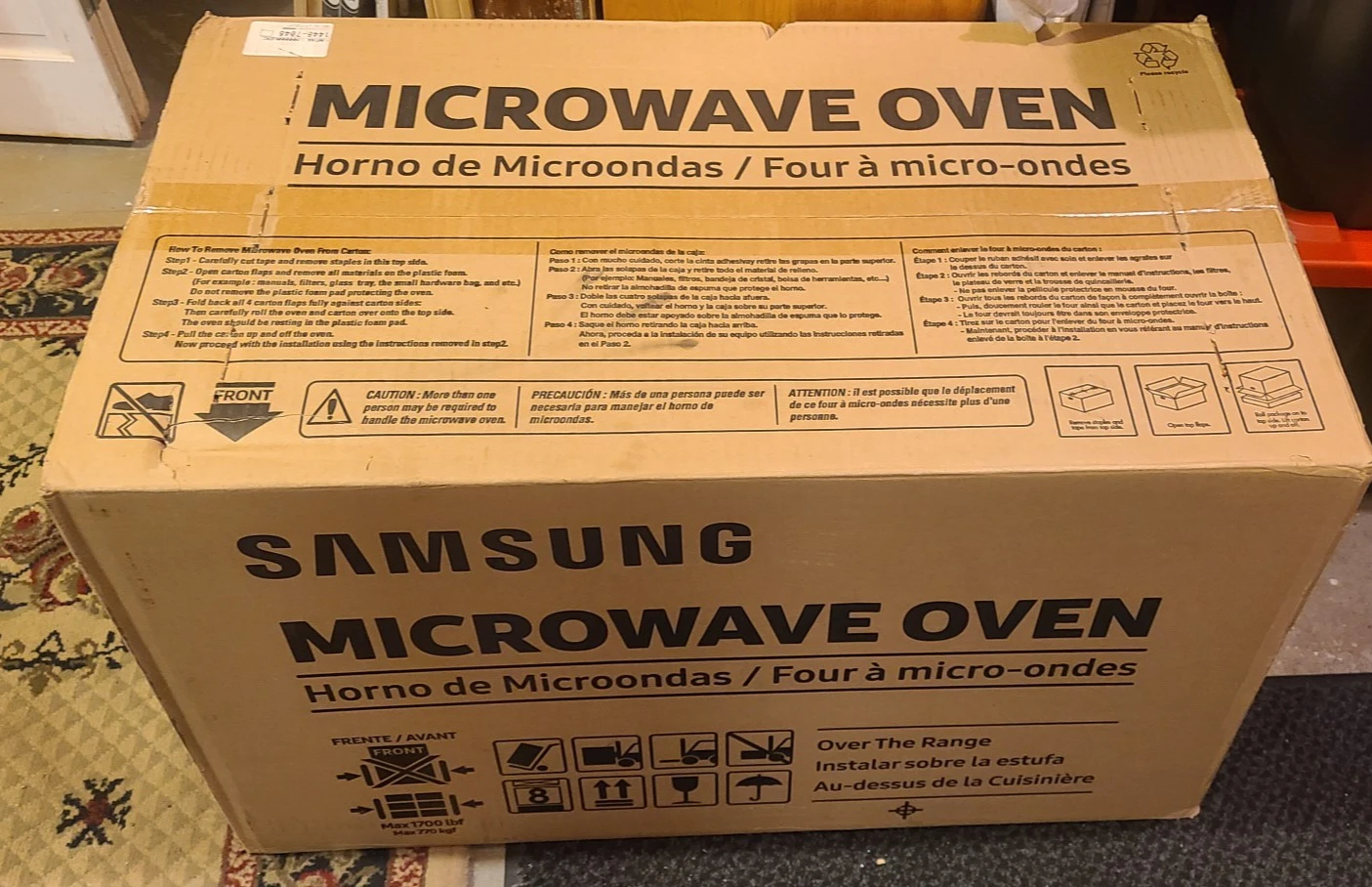 Samsung Over-The-Range Microwave Oven - photo 5