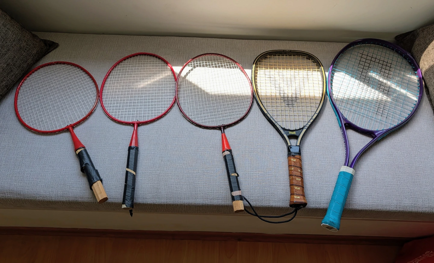 Racquets (Tennis, Badminton, Racquetball)