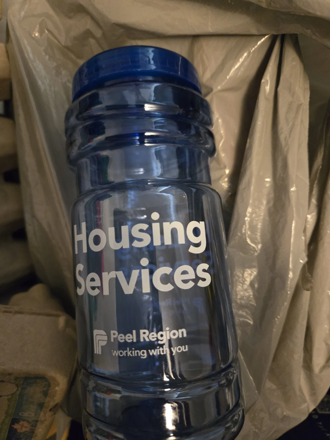 Housing Services Peel Region Water Bottle