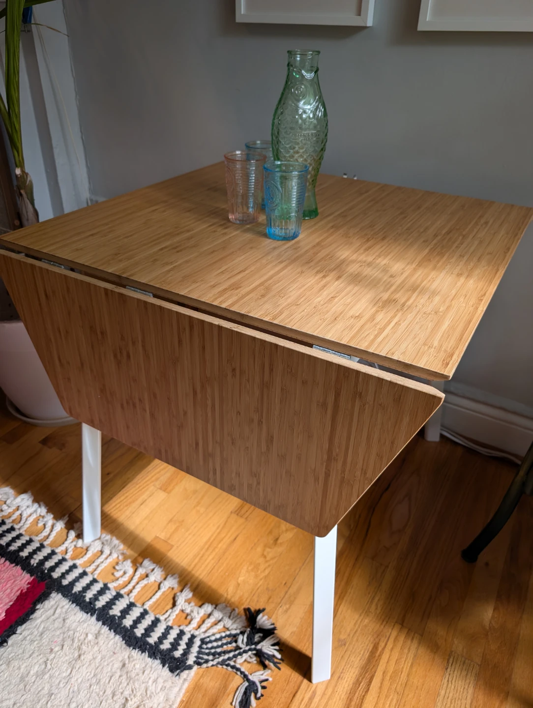 IKEA Drop Leaf Dining Table - photo 5