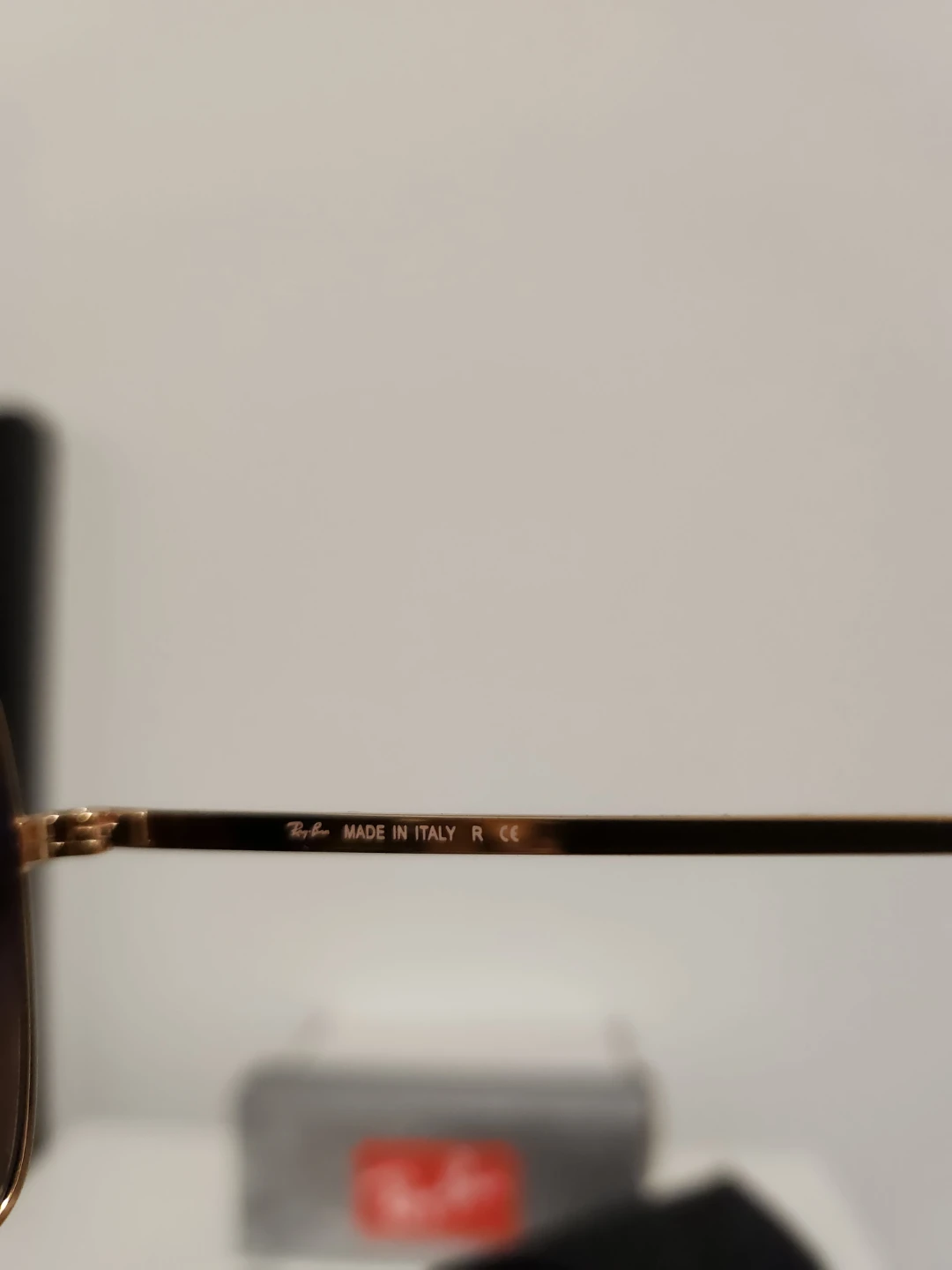 Ray-Ban RB1971 Square Gold NEW Full Set - photo 4