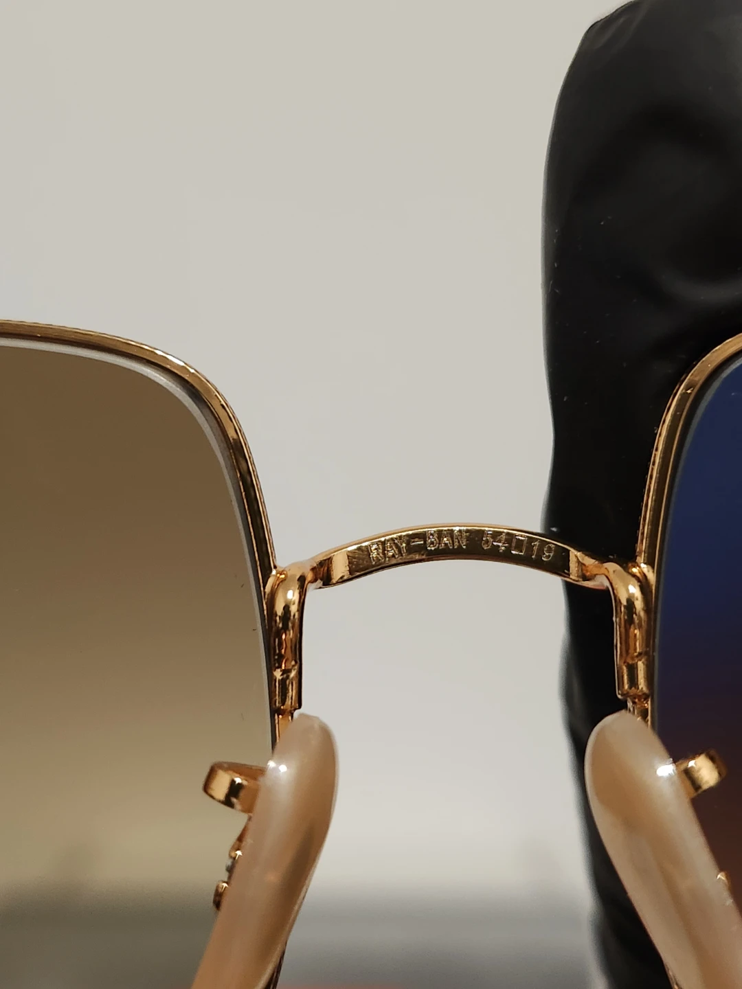 Ray-Ban RB1971 Square Gold NEW Full Set - photo 5