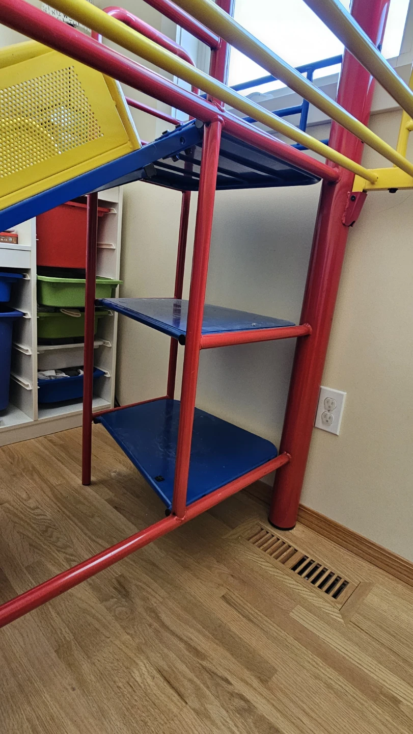 Bunk Bed Frame with Fun Slide and Ladder - photo 4