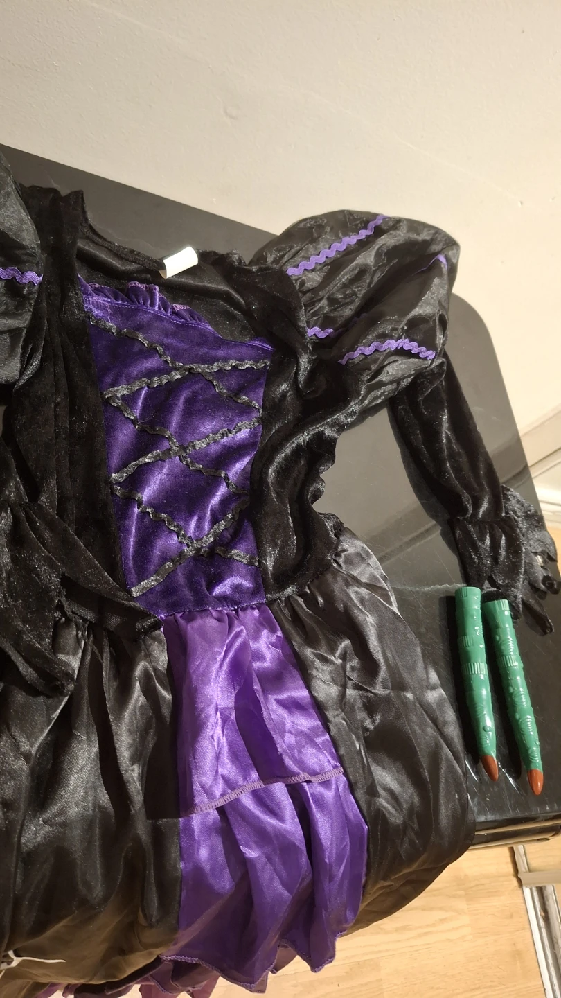Witch Costume with Finger Rings - photo 2