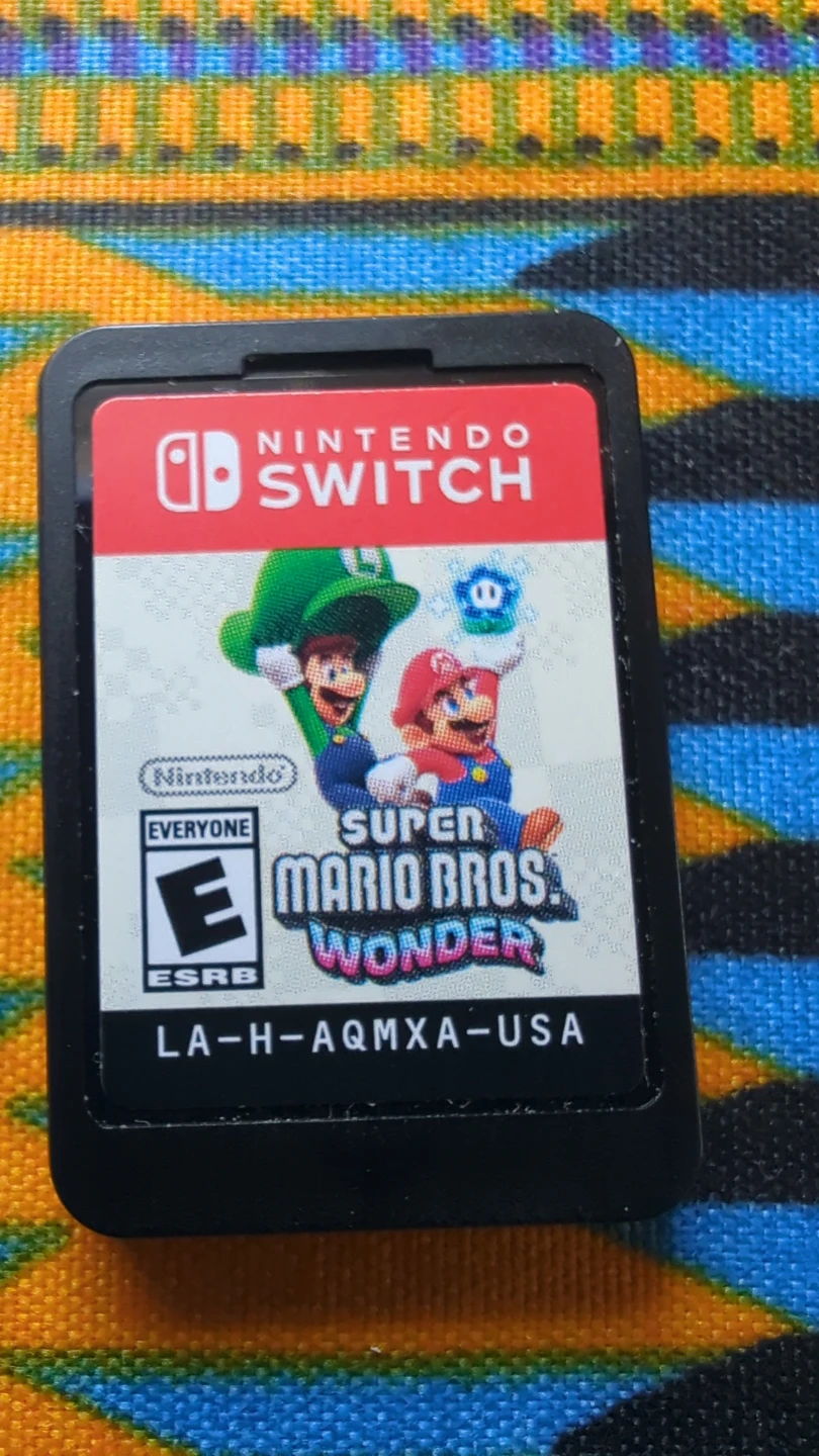 Nintendo Switch Super Mario Bros. Wonder Game Cartridge