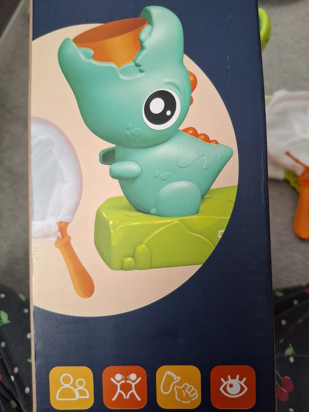Dinosaur Disc Launcher Catch Game - photo 3