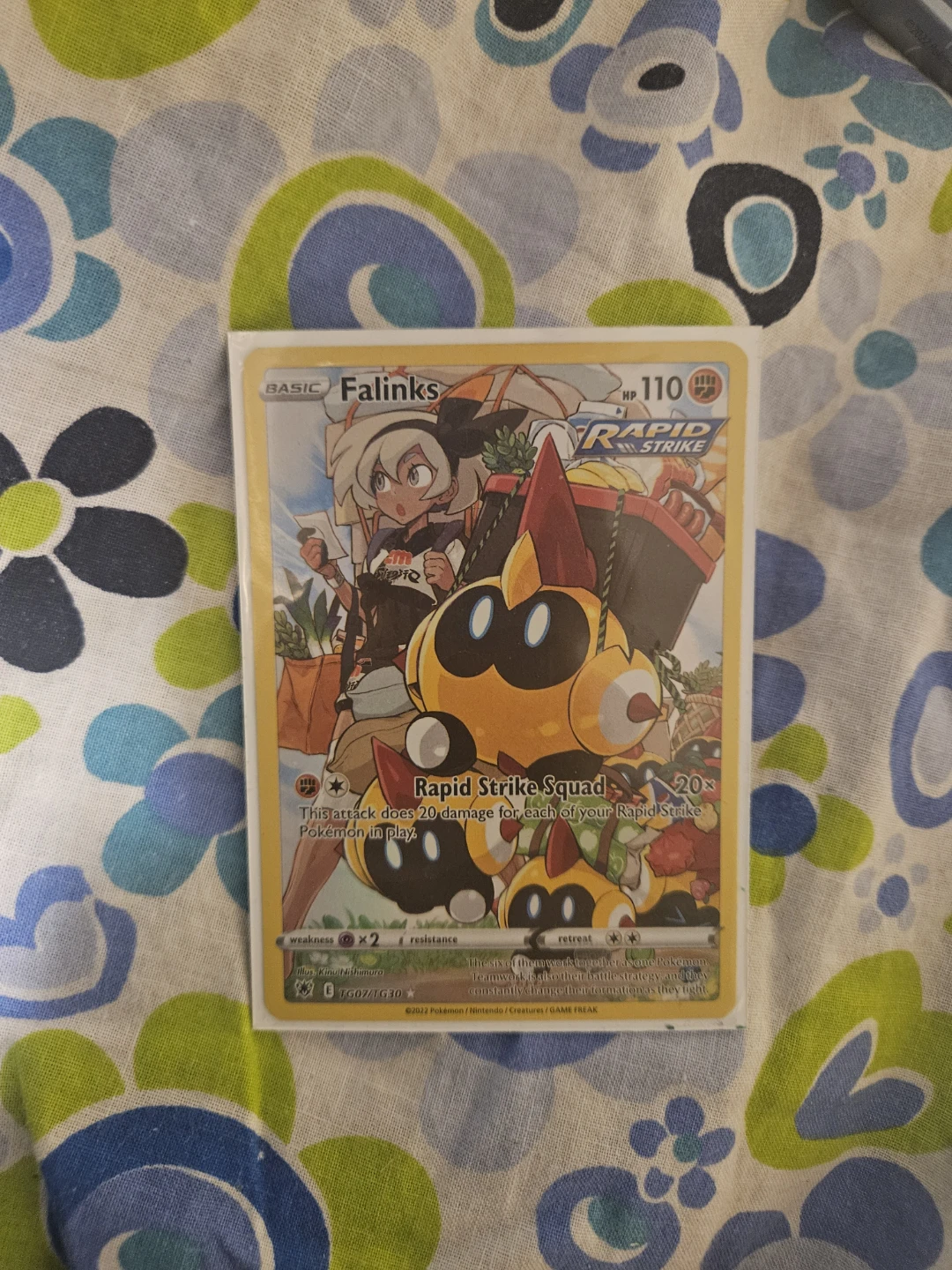 Pokemon Trading Card - Falinks - TG07/TG30 - Rapid Strike