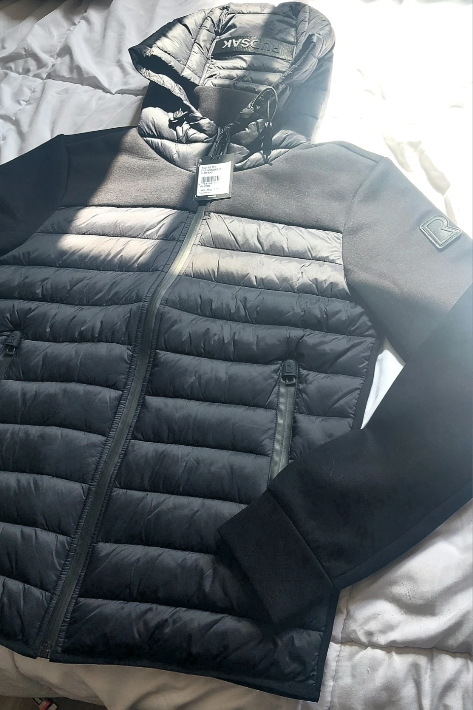 RUDSAK Black Puffer Hooded Jacket - photo 5
