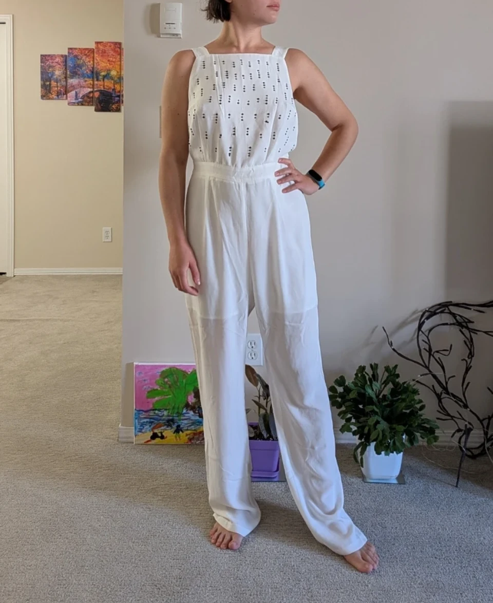 White Jumpsuit