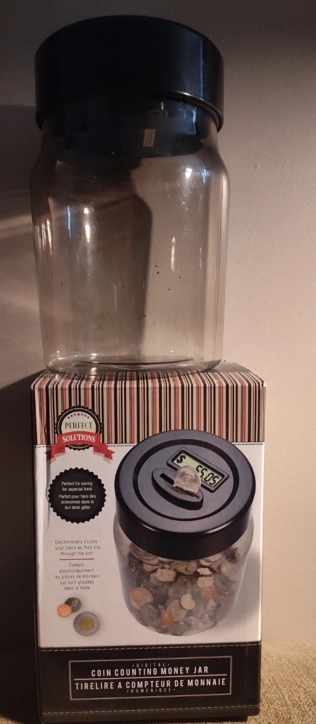 BN Digital $$ Counting Jar