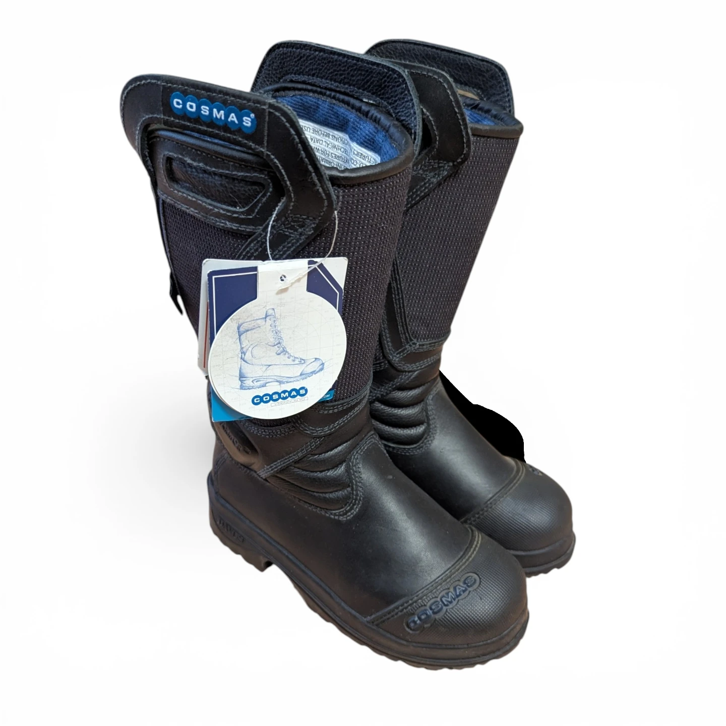 READ AD: NEW COSMAS firefighting boots Gore crosstech REG $200+