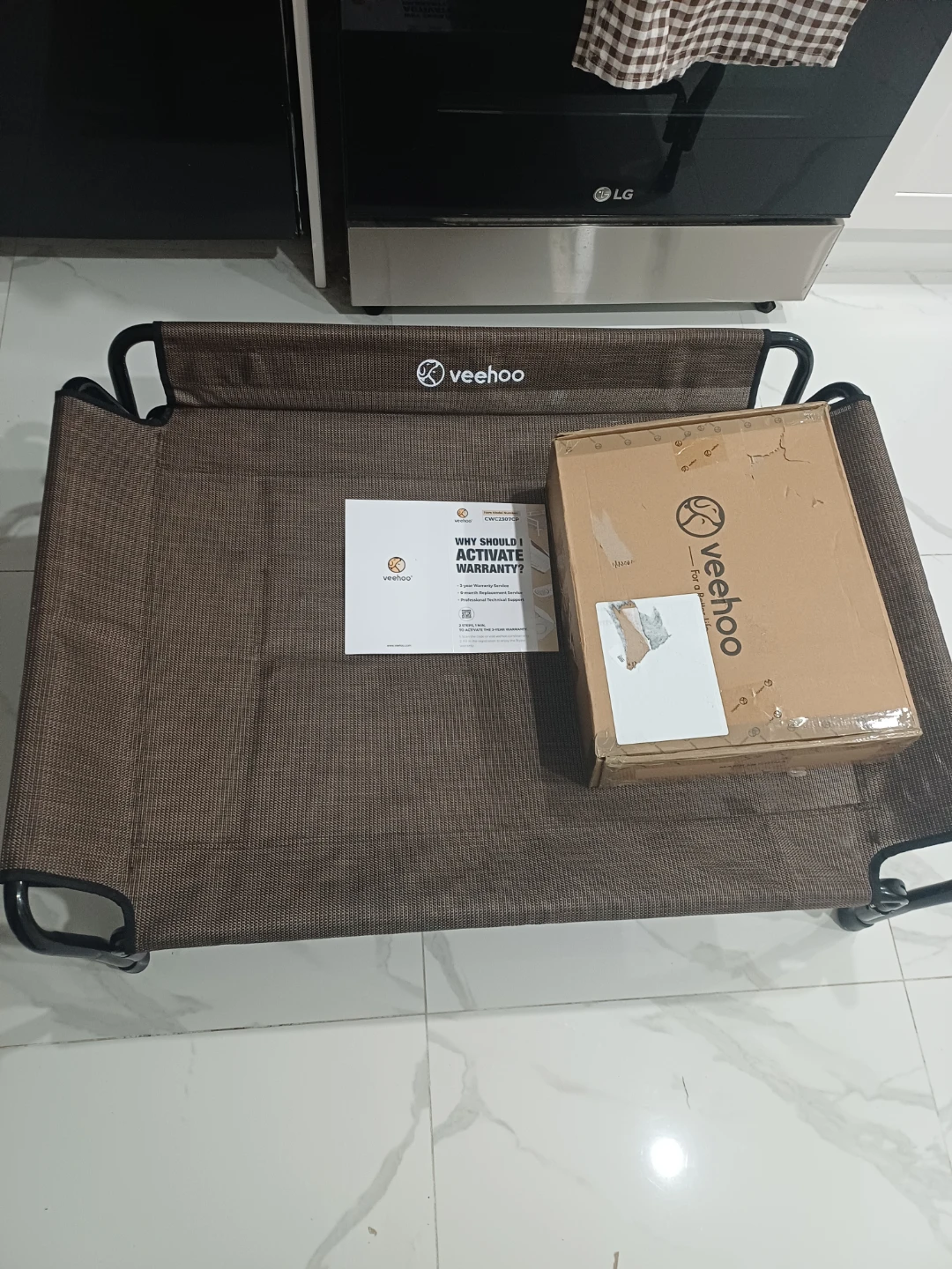 Veehoo Elevated Pet Cot- Large - photo 5
