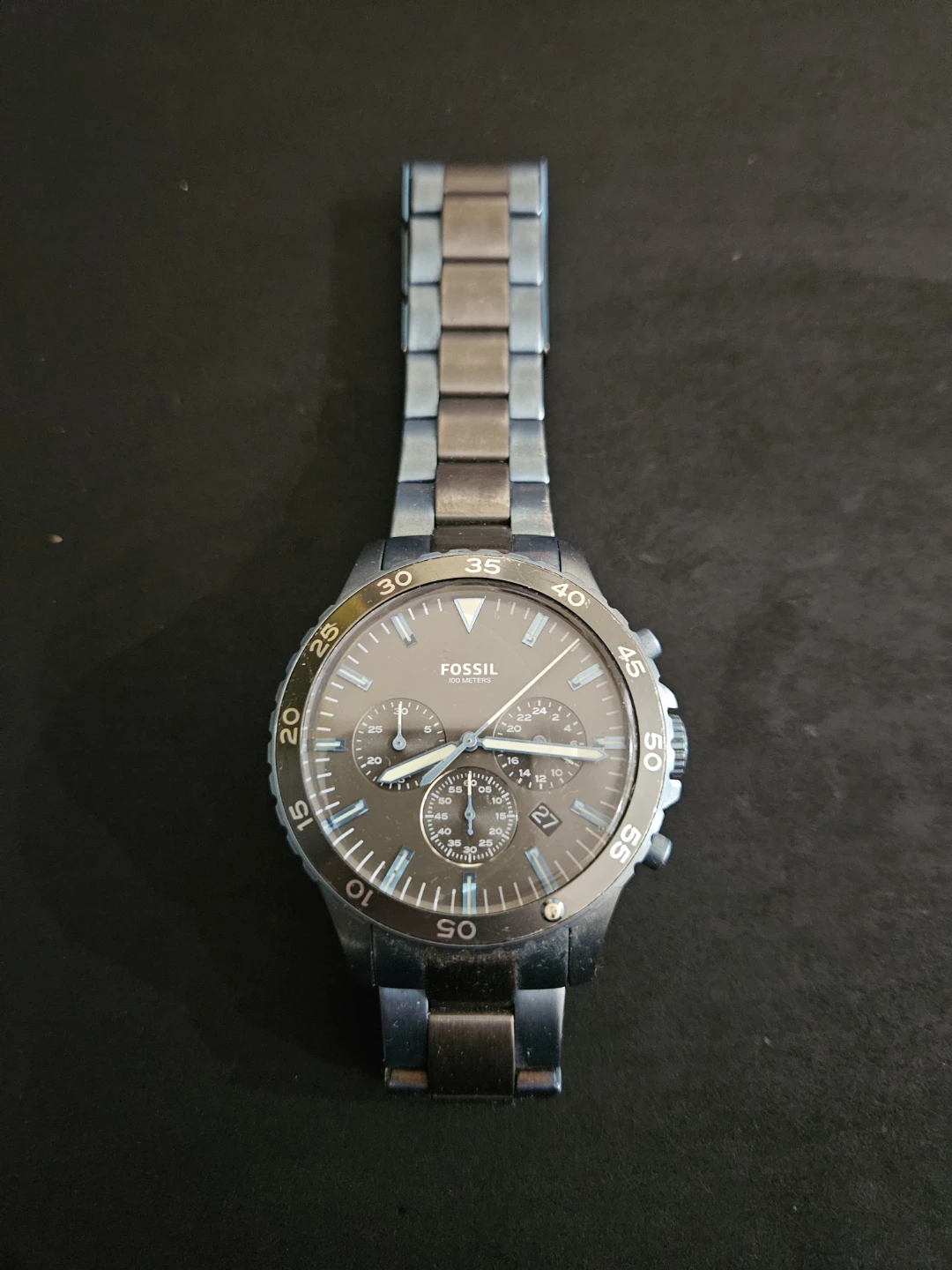 Fossil Chronograph Stainless Steel Watch