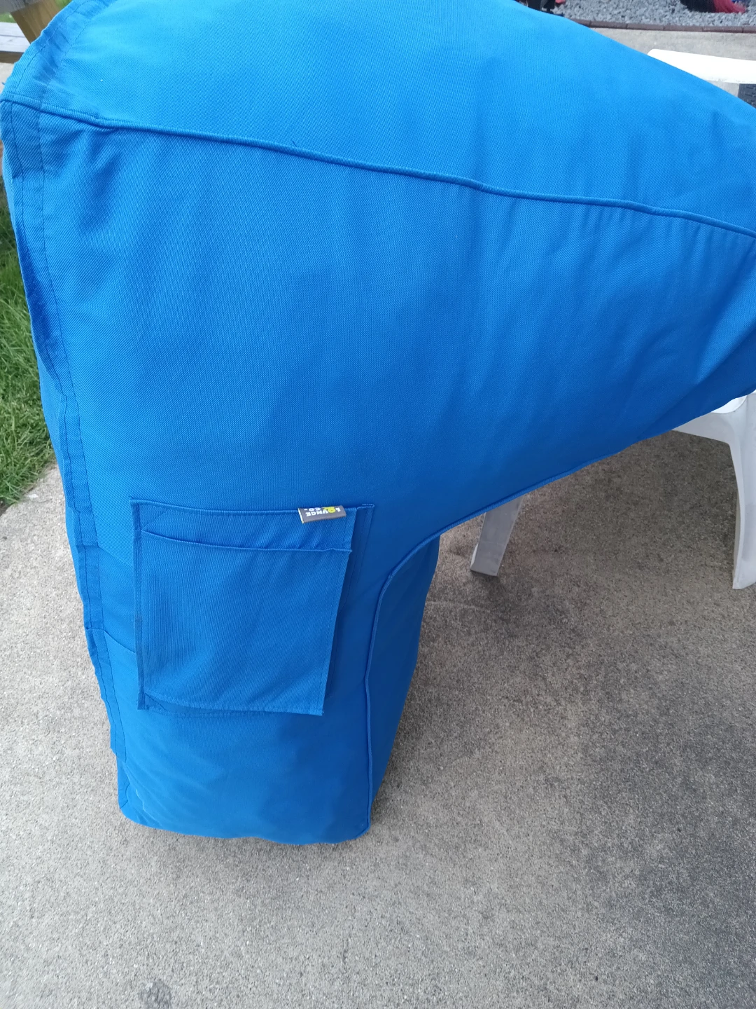 Blue Lounge & Co. Bean Bag Chair - photo 3