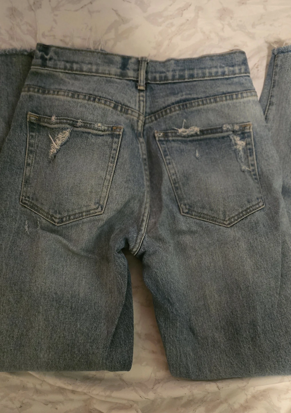 GAP Wide Straight Jeans - Size 25R - photo 4