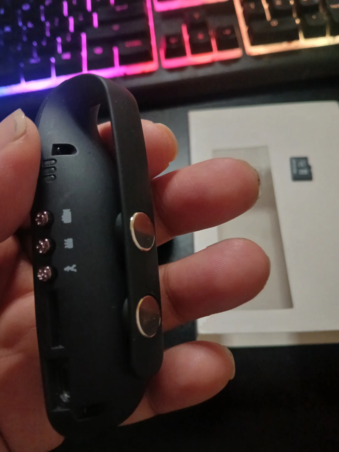 Black Wearable Mini Camera with SD Card Slot - photo 3