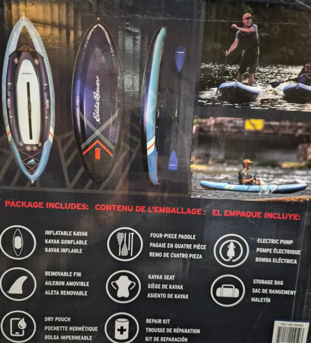 Eddie Bauer SUPER Inflatable Kayak - photo 3