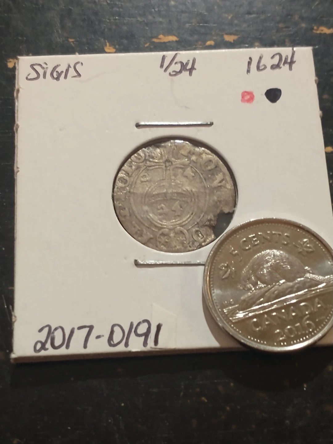 1624 Silver Coin - photo 3