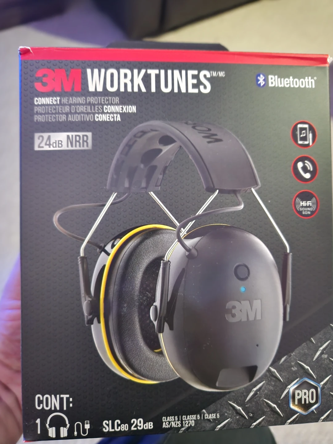 3M WORKTUNES Bluetooth Hearing Protector Headphones - photo 2