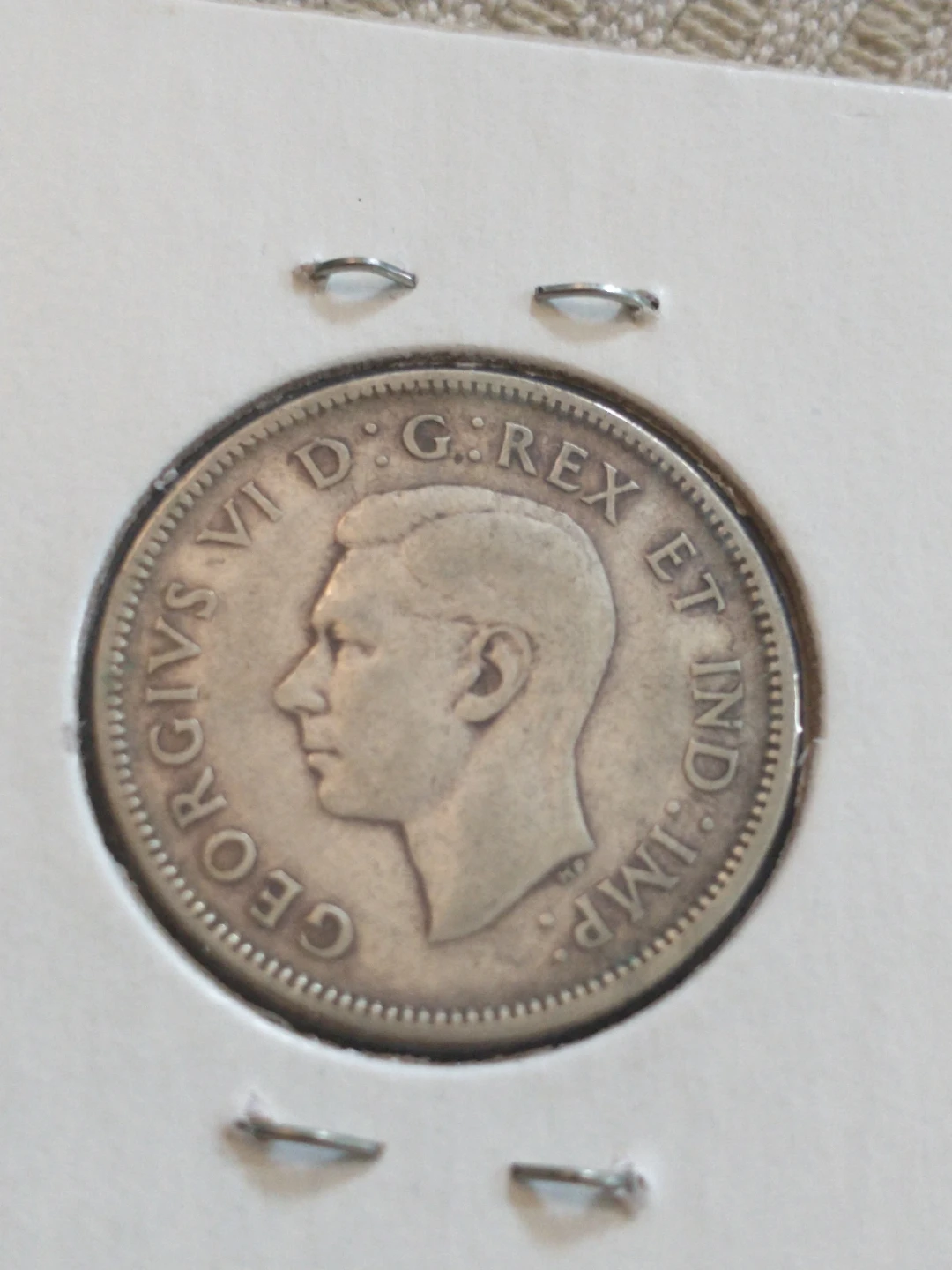 1938 Canadian 25 Cent Coin - photo 5