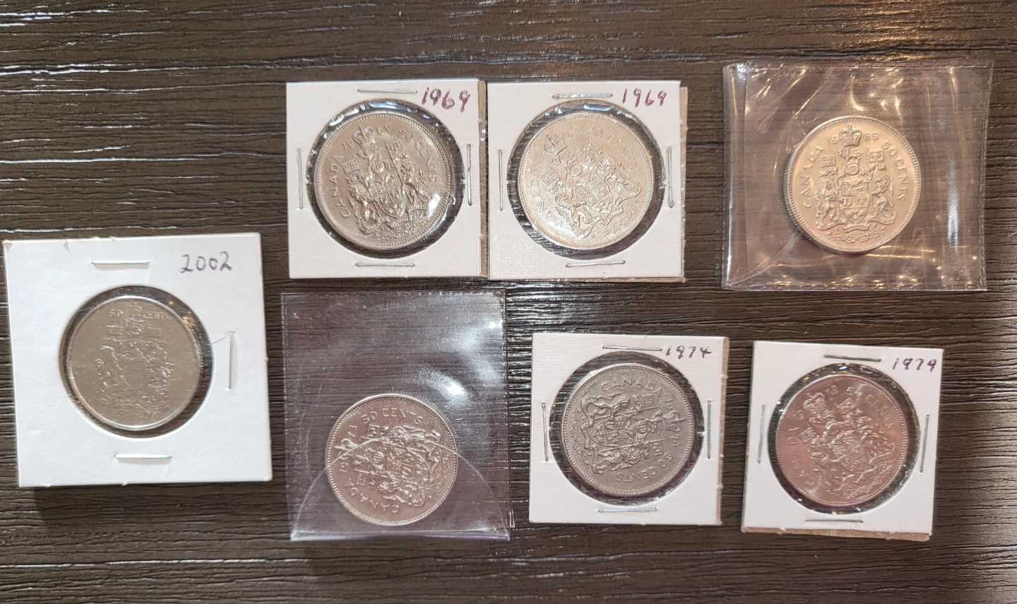 Collection of Canadian 50 Cent Coins - photo 3