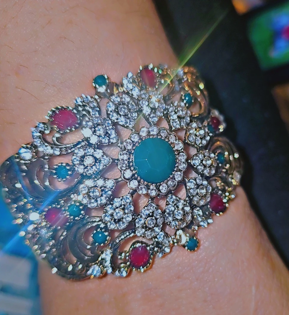 Turkish  Bracelet with Gemstones - photo 2