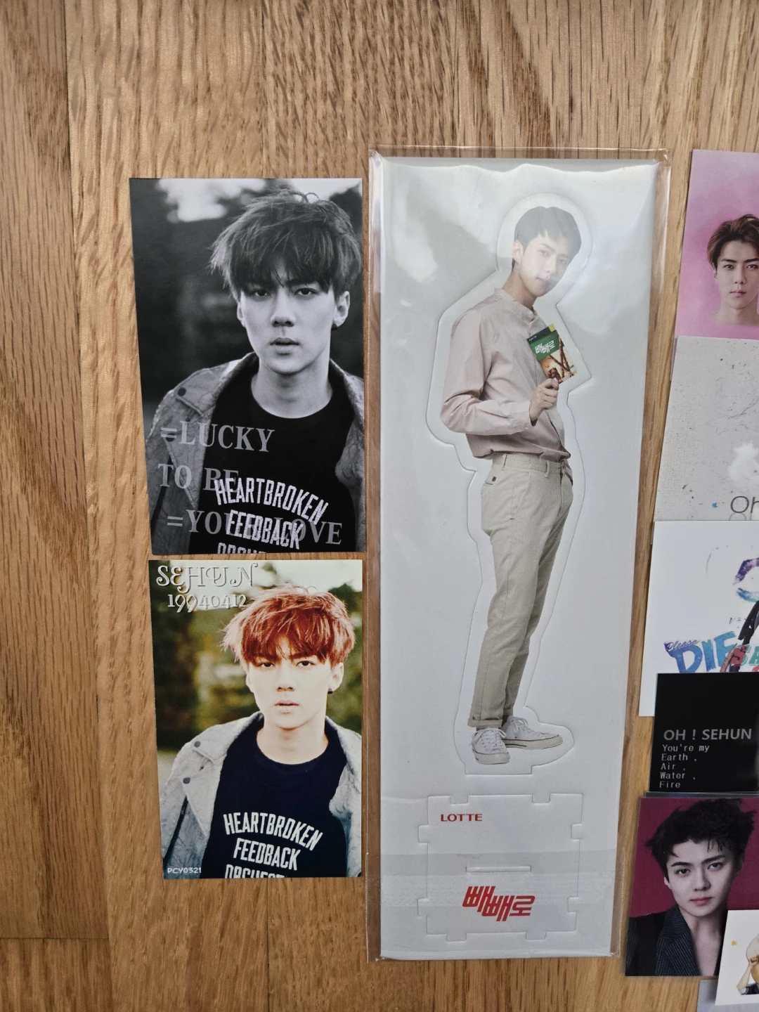 2017 EXO Sehun Pepero Standee K-pop Korean - photo 3