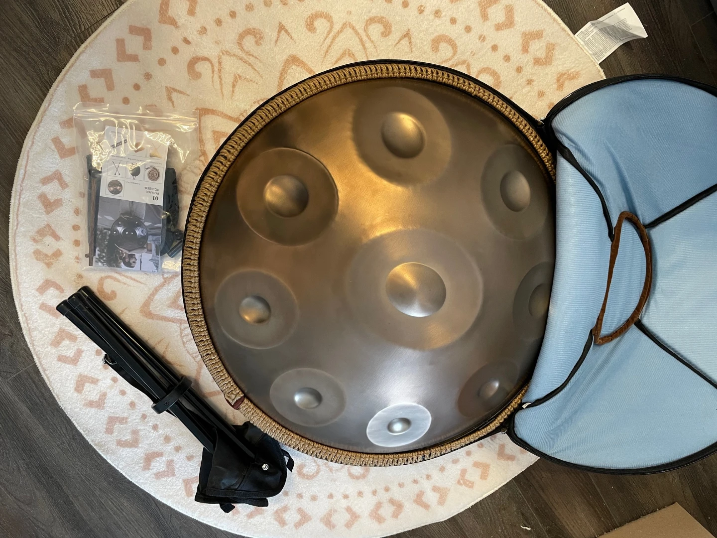 22 inch Handpan Drum Set with Accessories - photo 3
