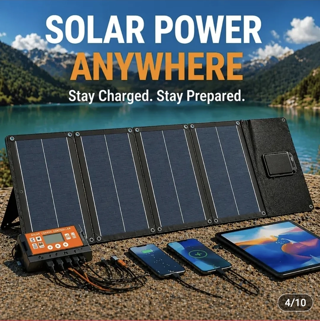 Giant of Sun 100W Foldable Solar Panel Kit - photo 4