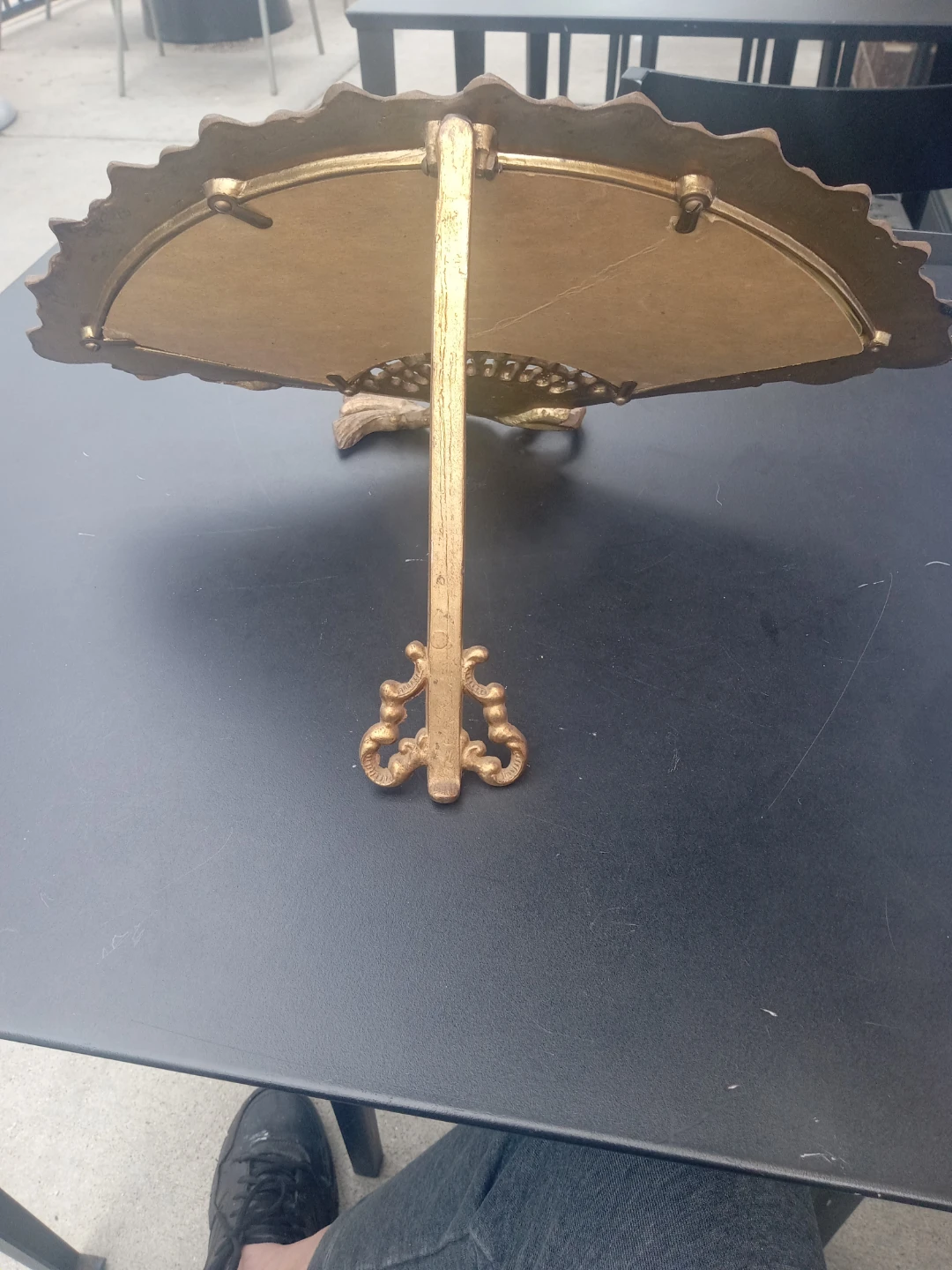 Vintage Fan Photo Frame Display - photo 2