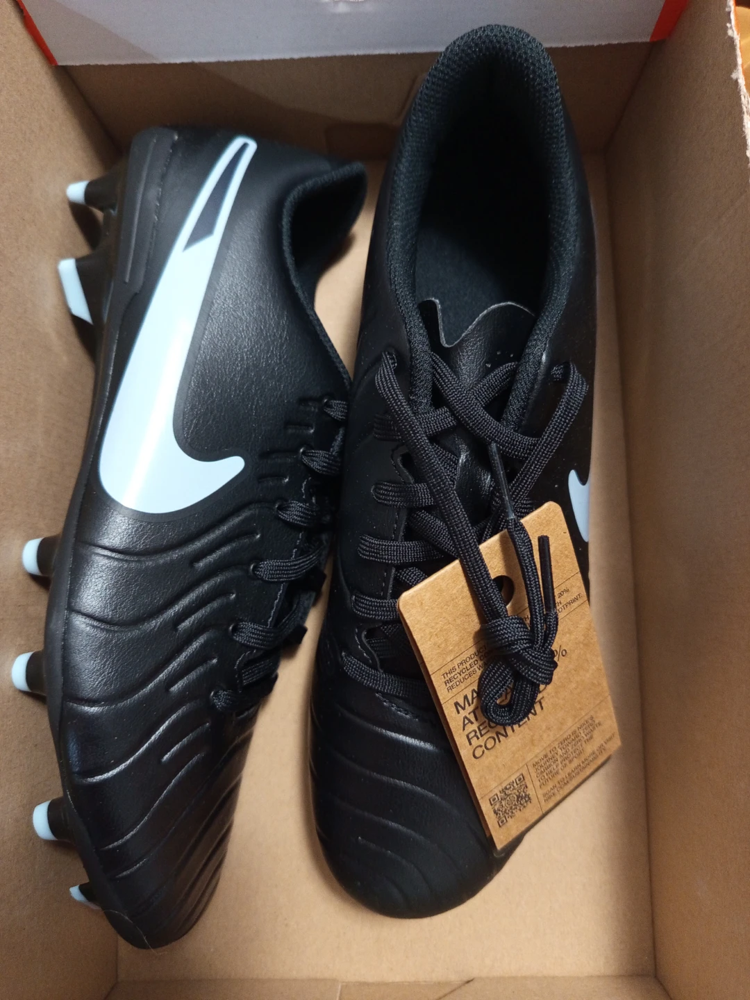 Nike Legend 10 Club FG/MG Soccer Cleats Black Size 9