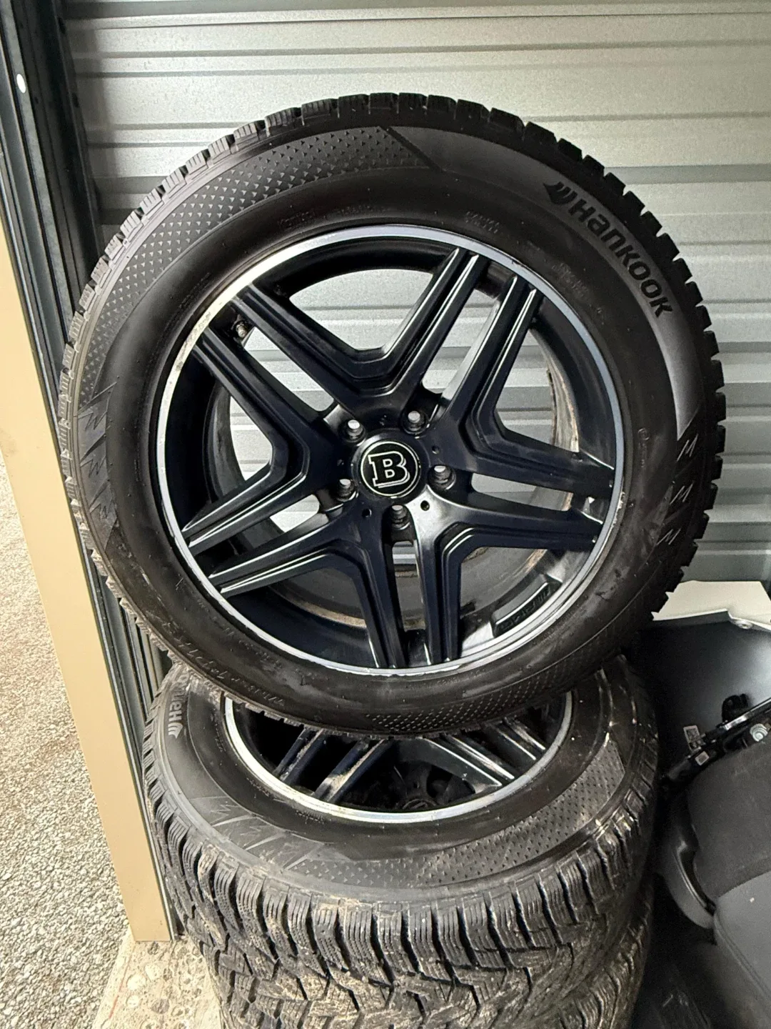 Membranes  g wagon Wheels with Hankook Winter Tires - photo 2