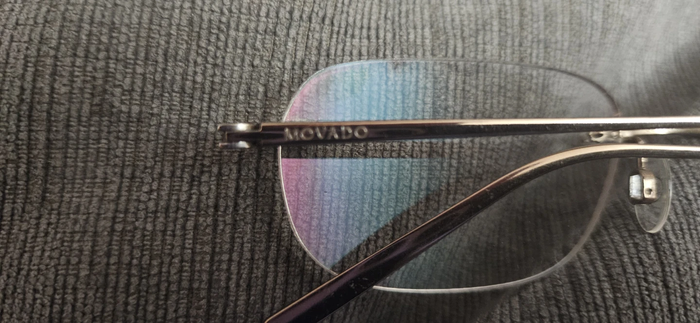 Rimless Movado MV 130 059 135 Eyeglass Frames - photo 4