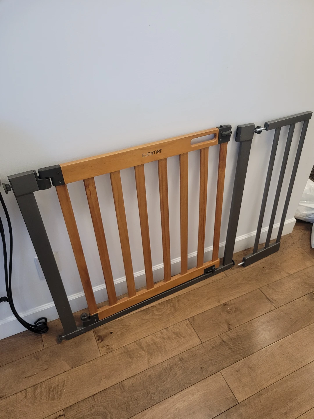 Summer Wooden Baby Gate