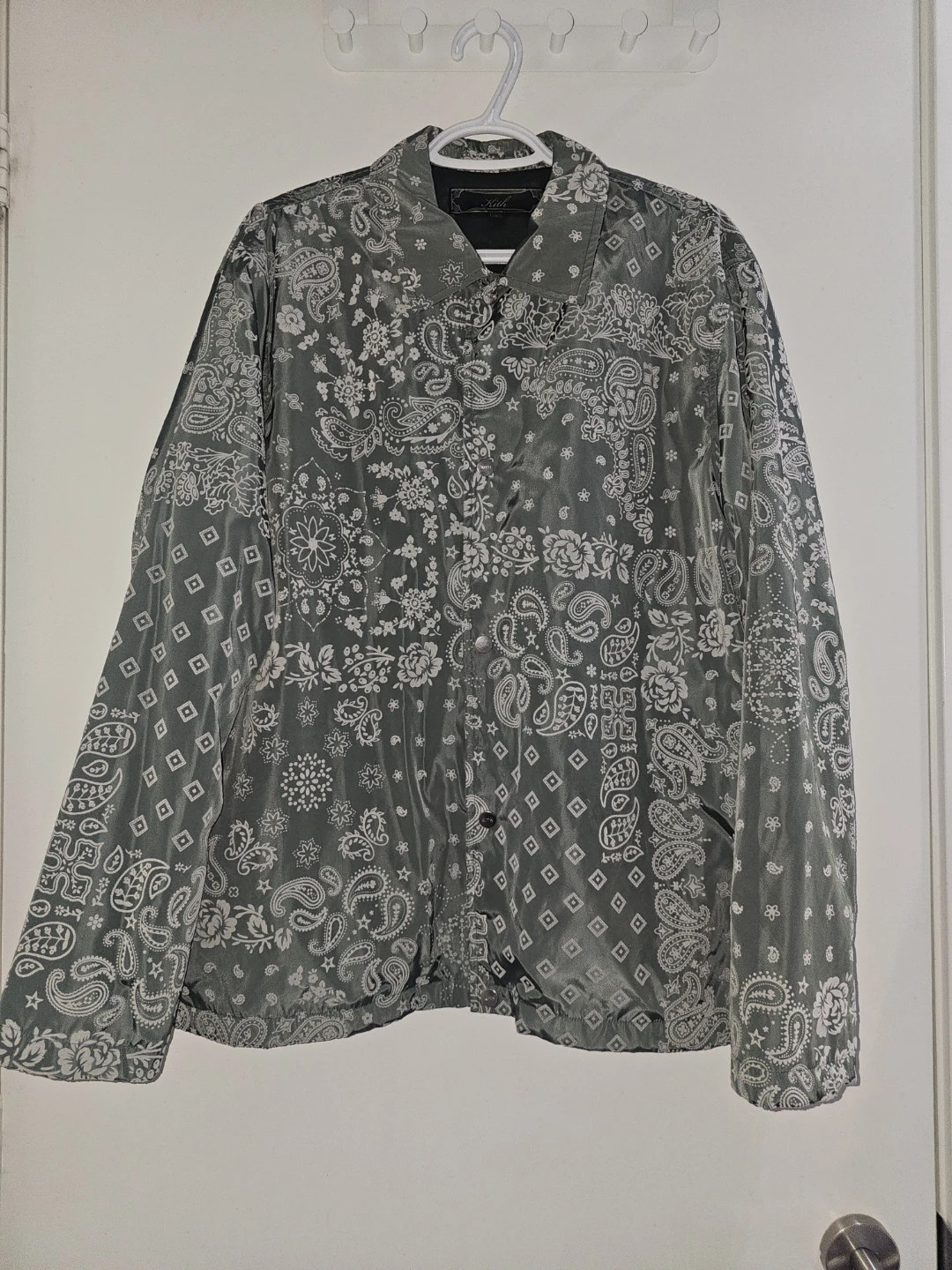 Kiths Men's Bandana Print Jacket
