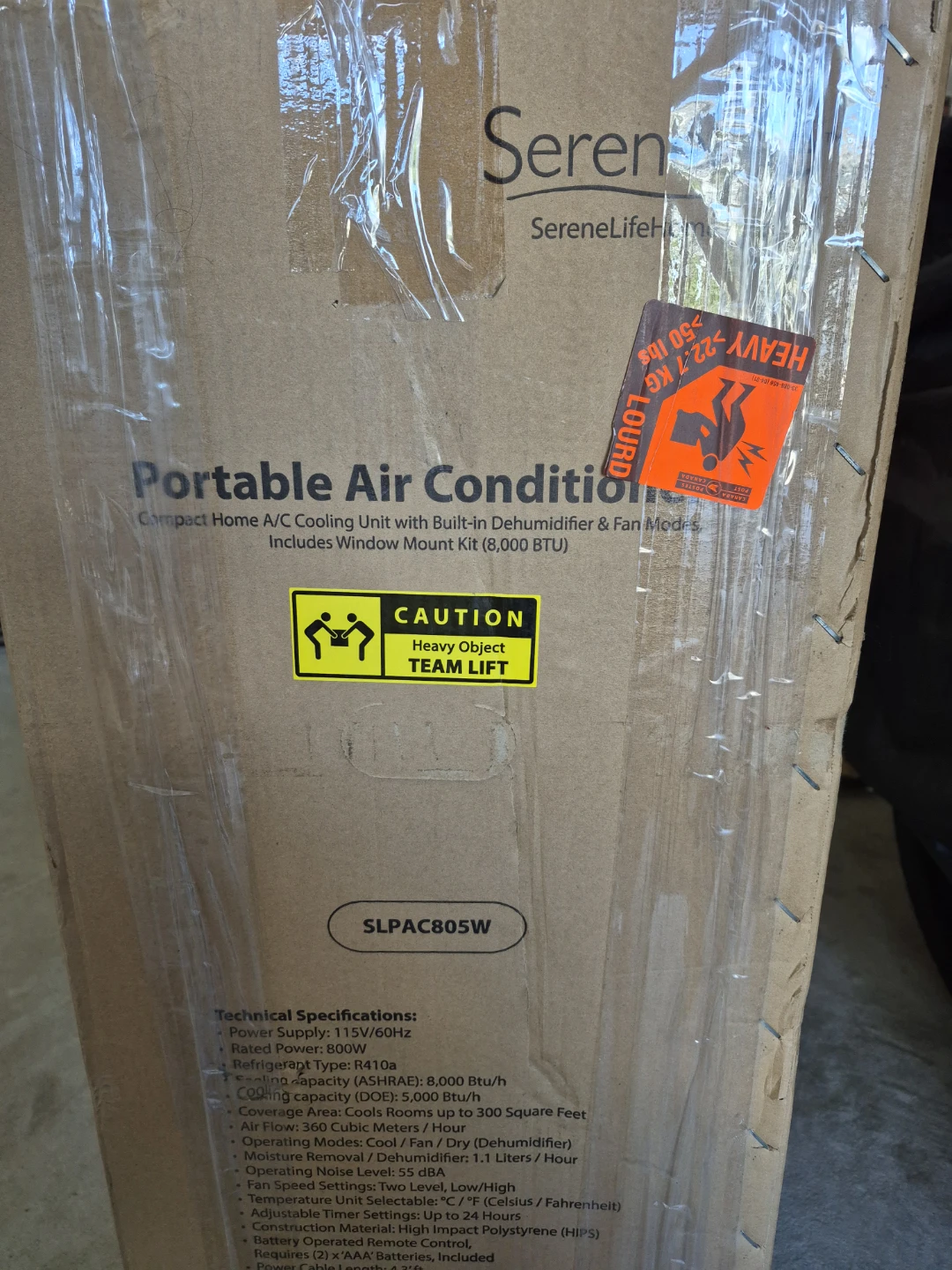 SereneLife 3-in-1 Portable Air Conditioner - photo 3