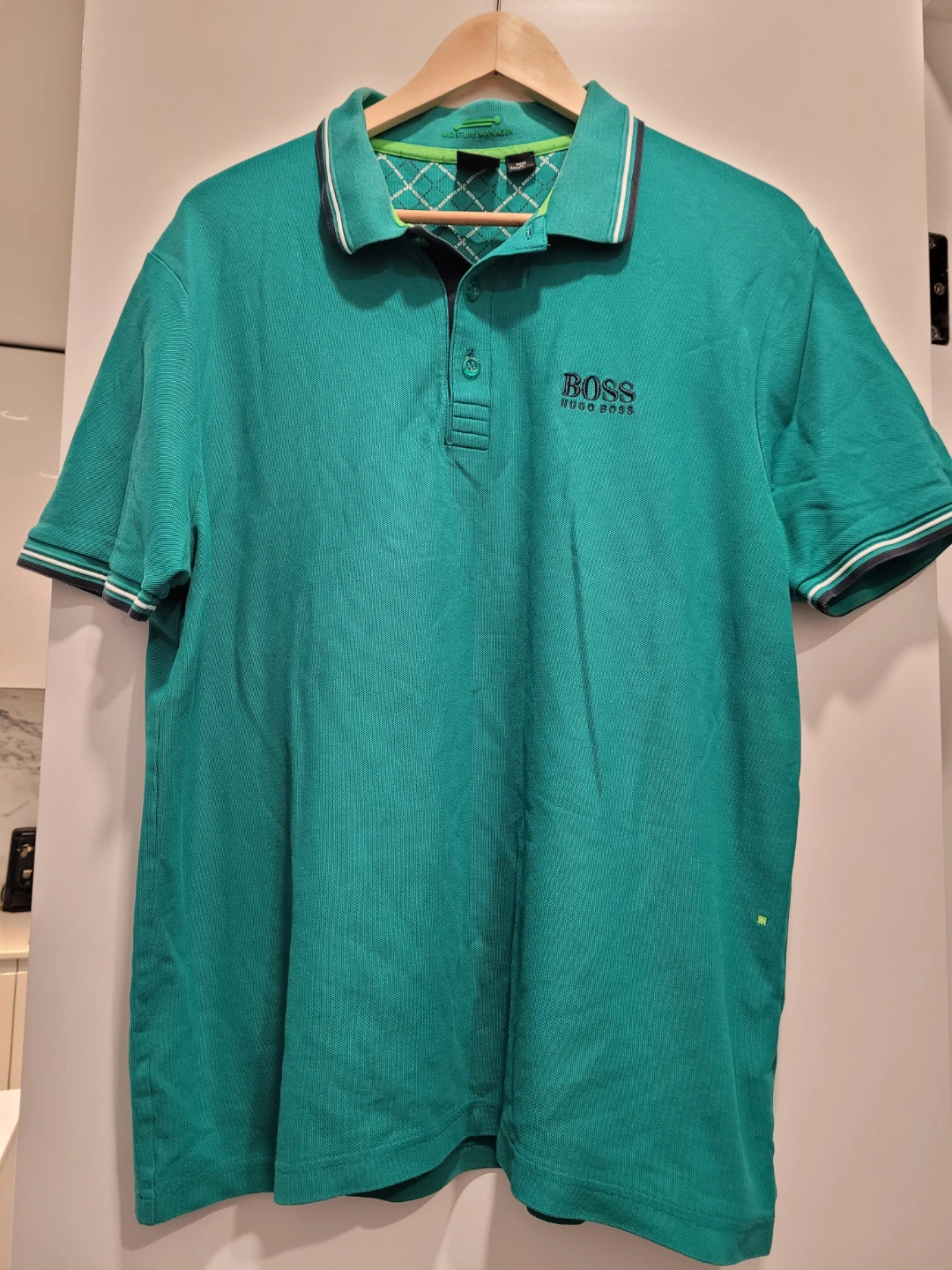 BOSS Hugo Boss Men's Polo Shirts (2) - Blue & Green - photo 2