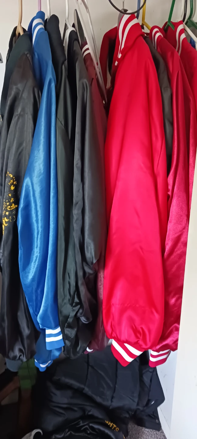 Various Satin Bomber Jackets