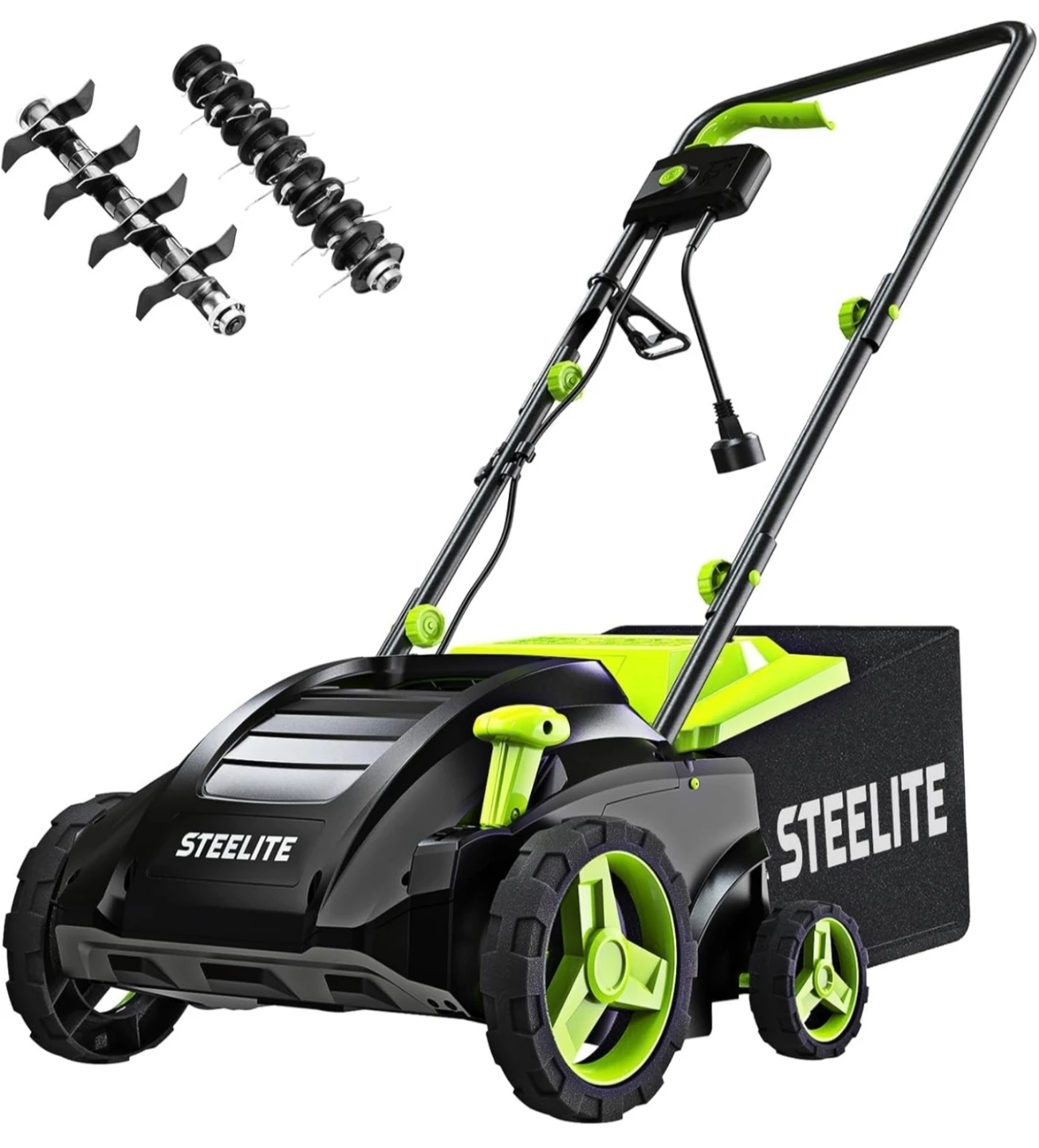 Steelite 2-in-1 Electric Lawn Dethatcher & Scarifier