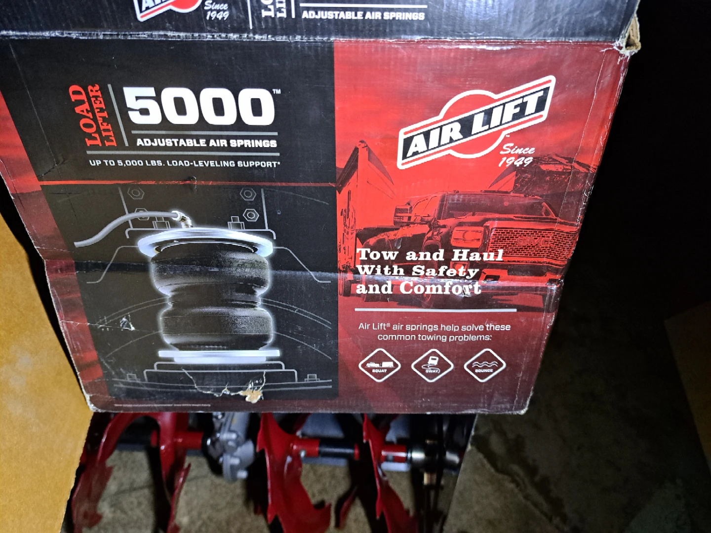 Air Lift 5000 Load Lifter Adjustable Air Springs