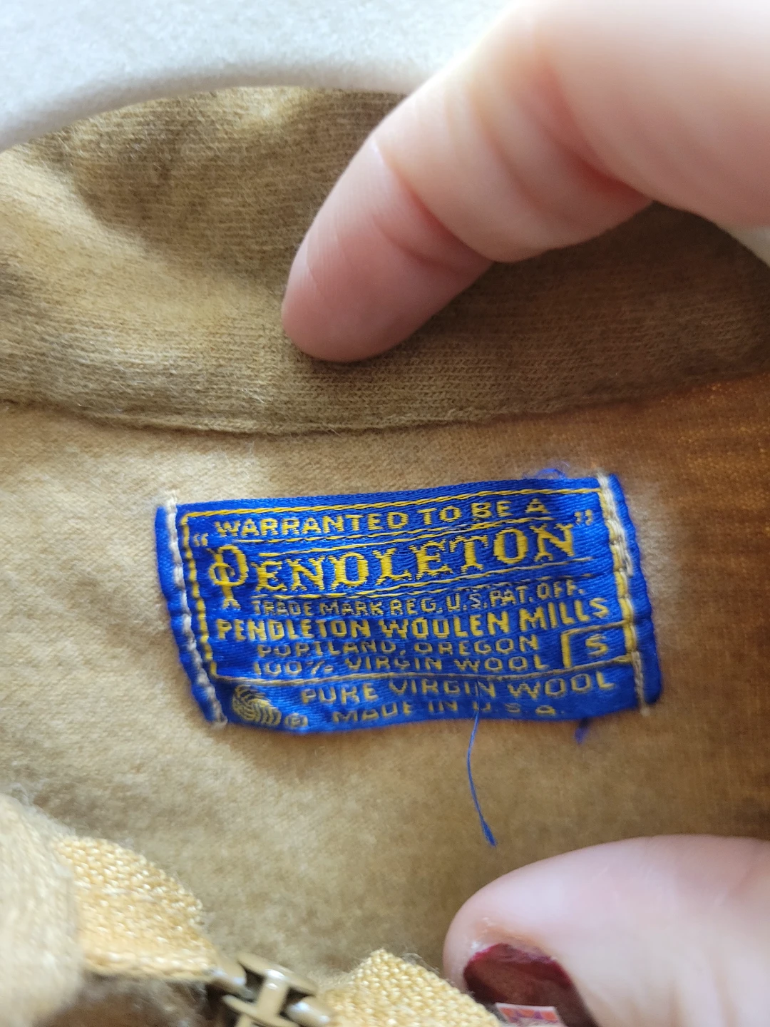 Pendleton Wool Half Zip Sweater - photo 2