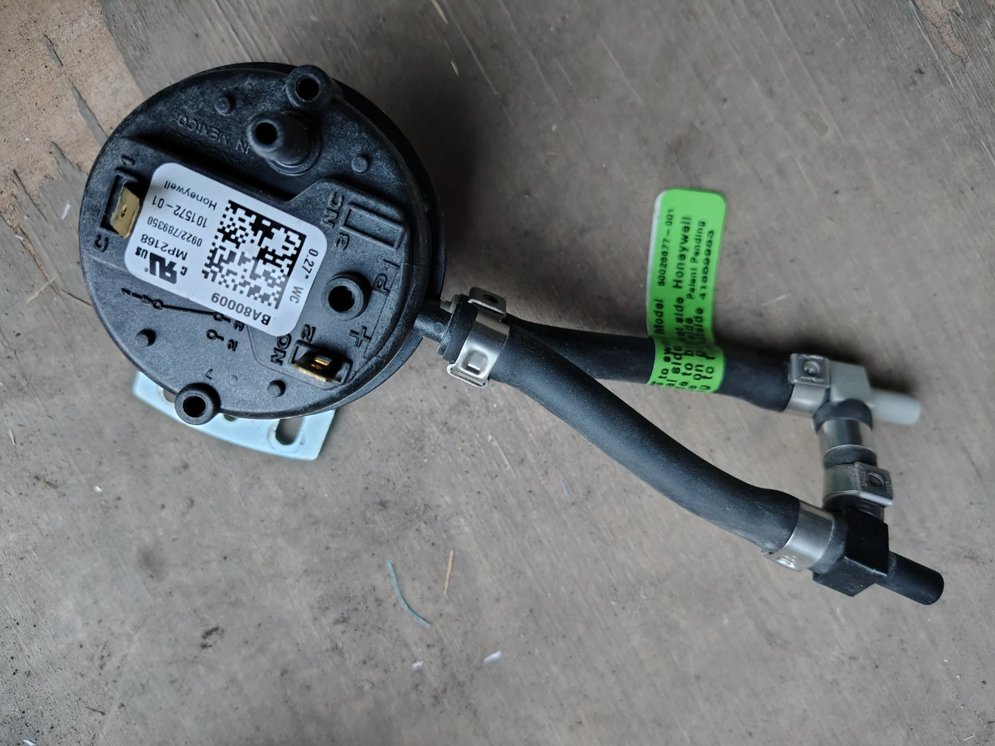 Honeywell Pressure Switch MP2168 101572-01