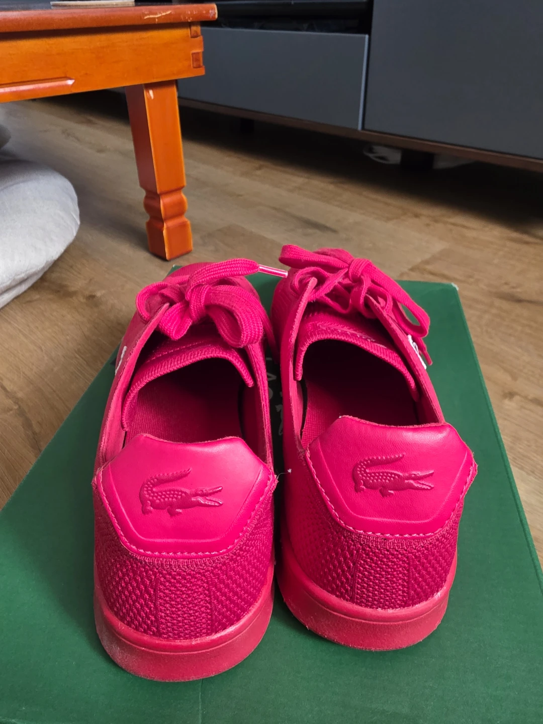 Lacoste Red Knit Sneakers - photo 5