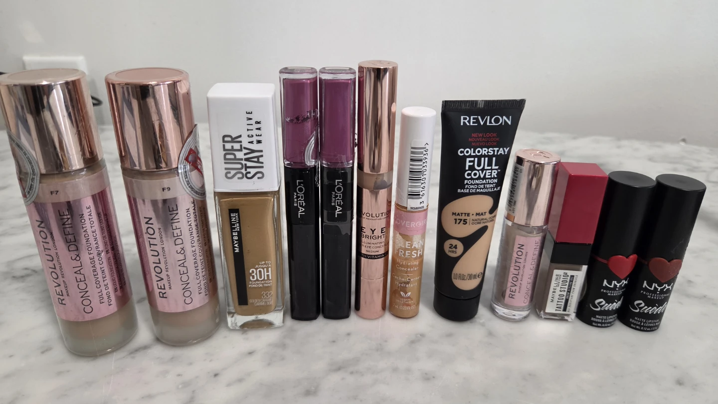 Big Makeup Bundle - Revolution, Maybelline, L'Oréal, Revlon - photo 2